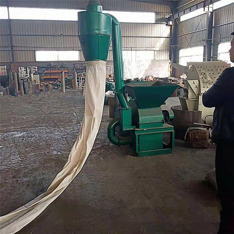 柴油力粉碎机农作粉物秸秆地瓜秧糠机动粉自动YNX装袋草机