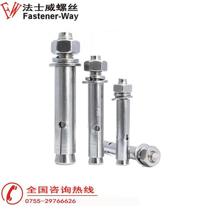 【M68M10M12M1GIO4M1】3046不栓锈钢膨胀螺丝螺拉爆螺丝吊顶M螺栓