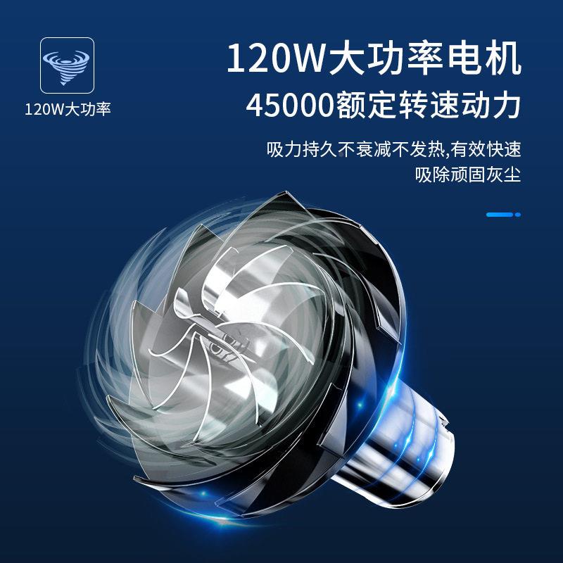 车载吸尘器手新持汽车内电用线充便携式大562功无率超强大吸力跨