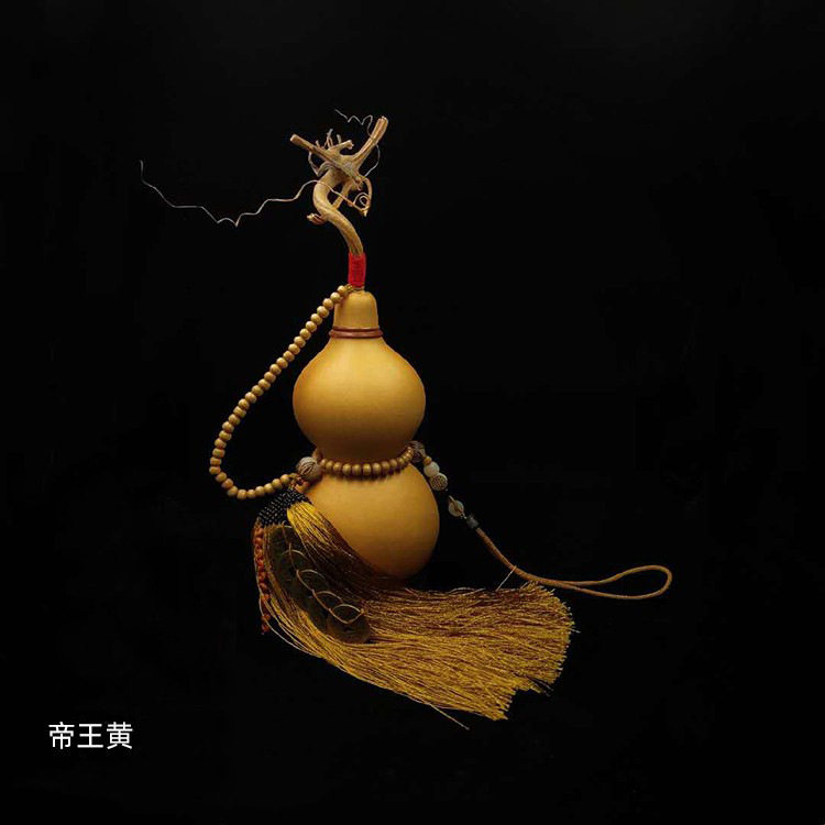 A6L天然真葫芦带龙头挂件