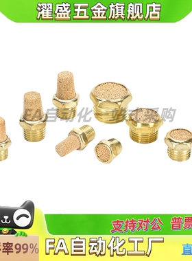 替电磁阀平头消声器 BSLM-01 BSLM-02 BSLM-03 BLSM-04 BSM-06 分