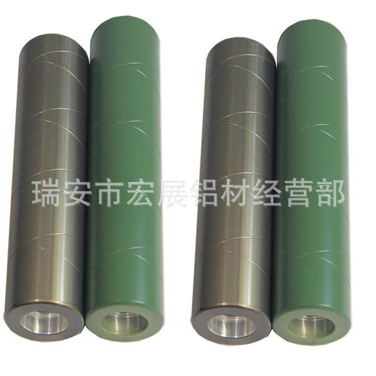 吹膜机柔版印刷机分切机制袋机配件铝合金 铝导辊 硬质氧化铝辊轮