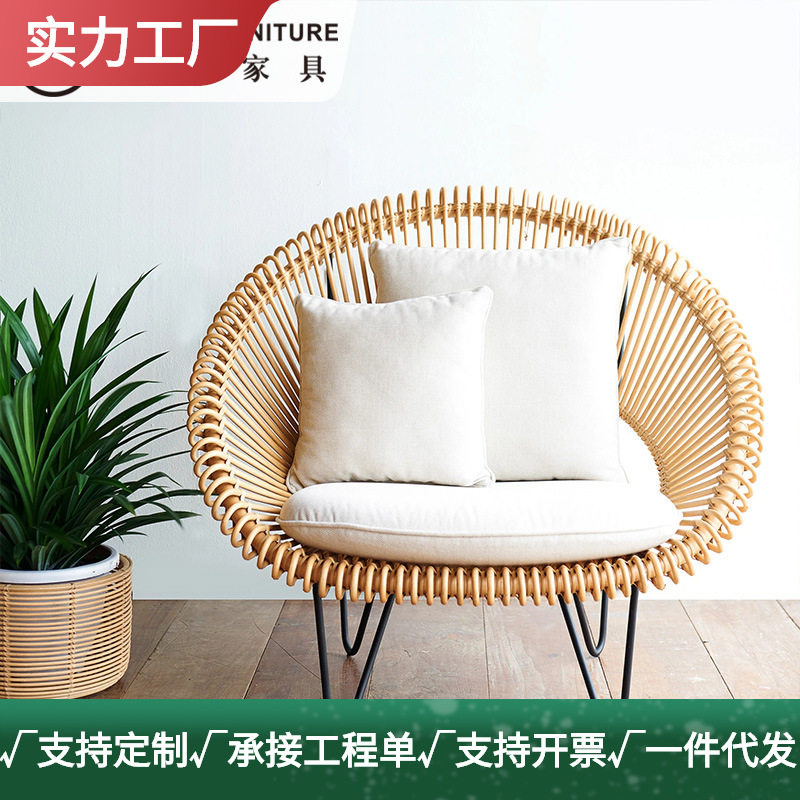 厂家直销户外阳台藤编沙发茶几
