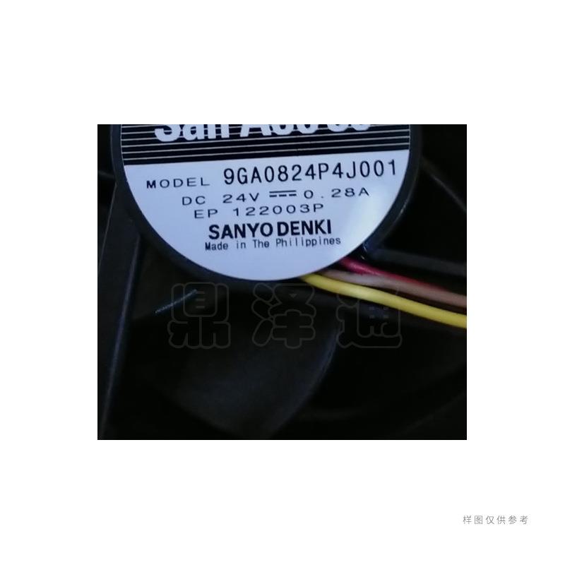 现货9GA0824P4J00124VPWM调速6.72W80257400rpm服务器风扇