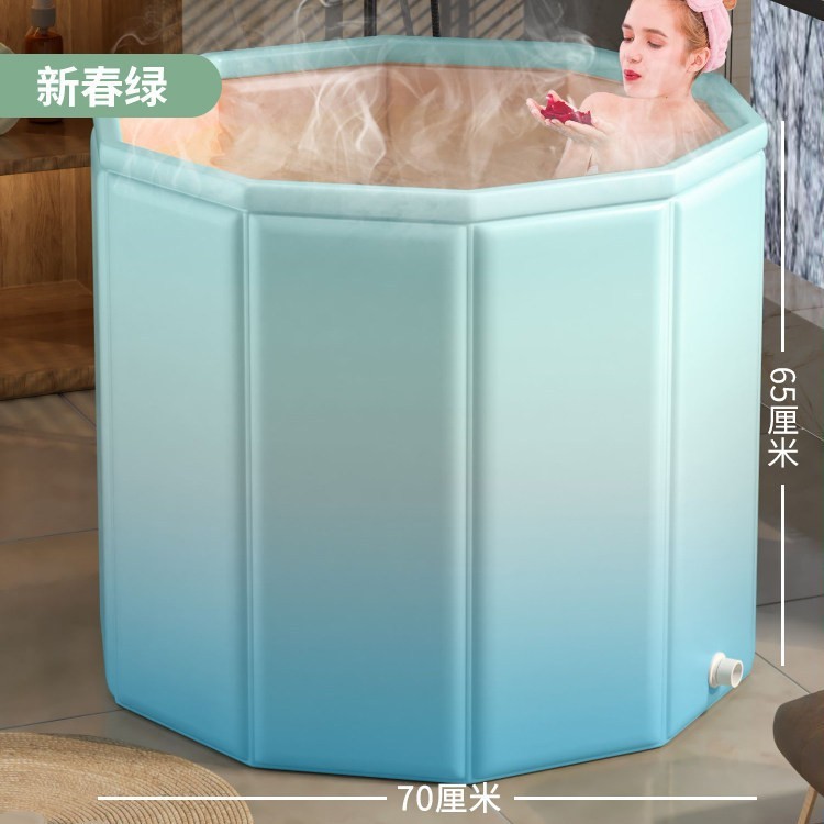 加厚泡澡桶折叠大人家用成人全身泡浴桶沐浴缸泡洗澡盆儿童洗澡桶