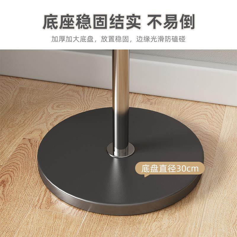 衣帽架落红地卧室挂衣架简现代立式网衣服架不锈钢衣家用客厅挂包