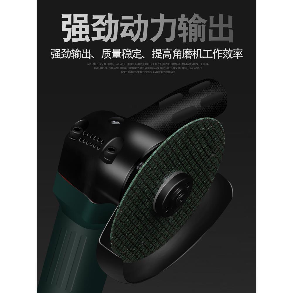 611寸功磨光风动抛机光多机打磨切割机手砂轮角磨机能气动工具mm