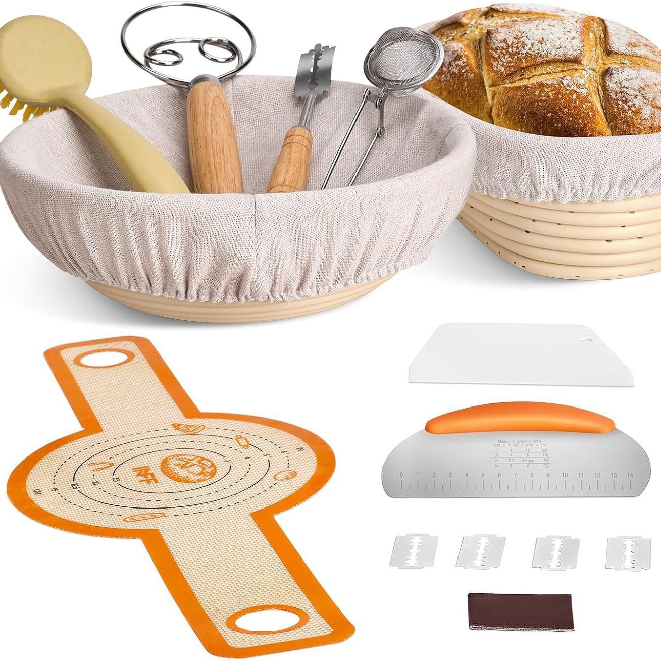 亚马逊面包烘焙工具用品藤条