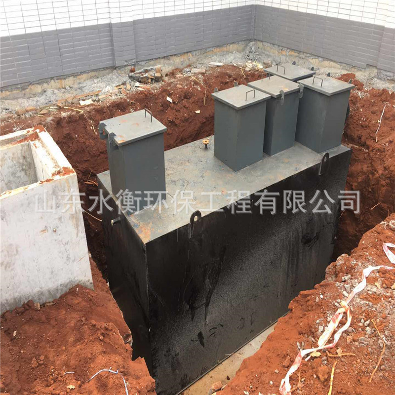 养猪厂地埋式废水处理设备 农村养殖小区一体化污水处理设备