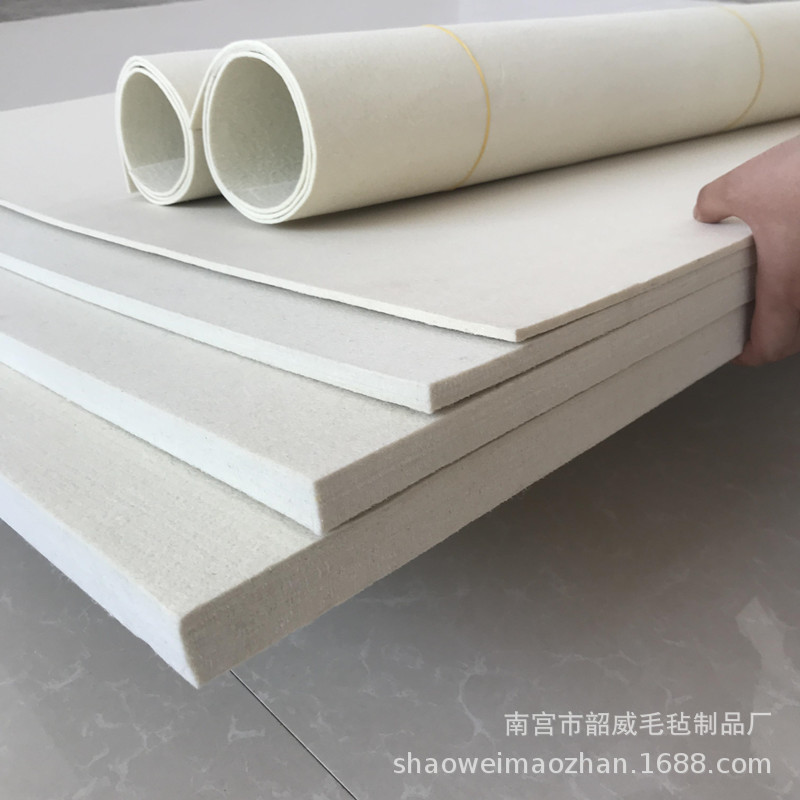 工业高密耐磨耐高温密封羊毛毡