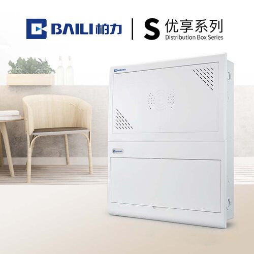 柏力S系列21位+E280强弱电兼容箱空箱配电箱布线箱(不含漏电开关)