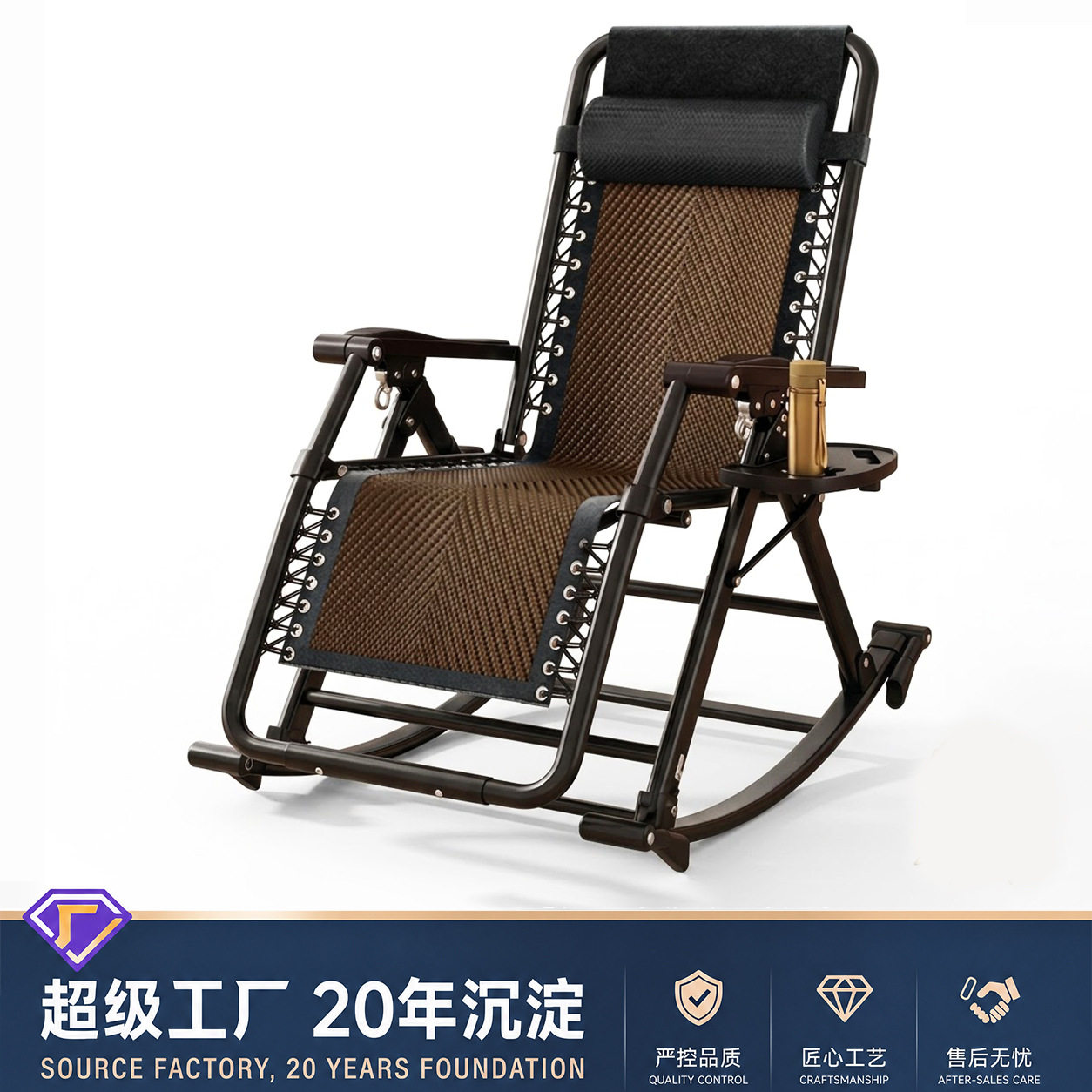 躺椅折叠靠背沙发坐躺两用椅子阳台家用夏天老人午睡躺椅坐睡两用