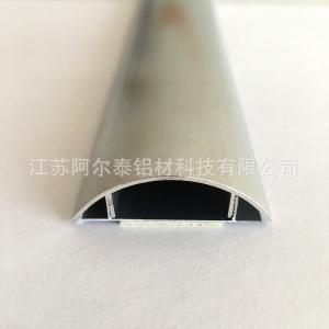 铝合金弧形地板明线槽 防踩隐形地面压线槽
