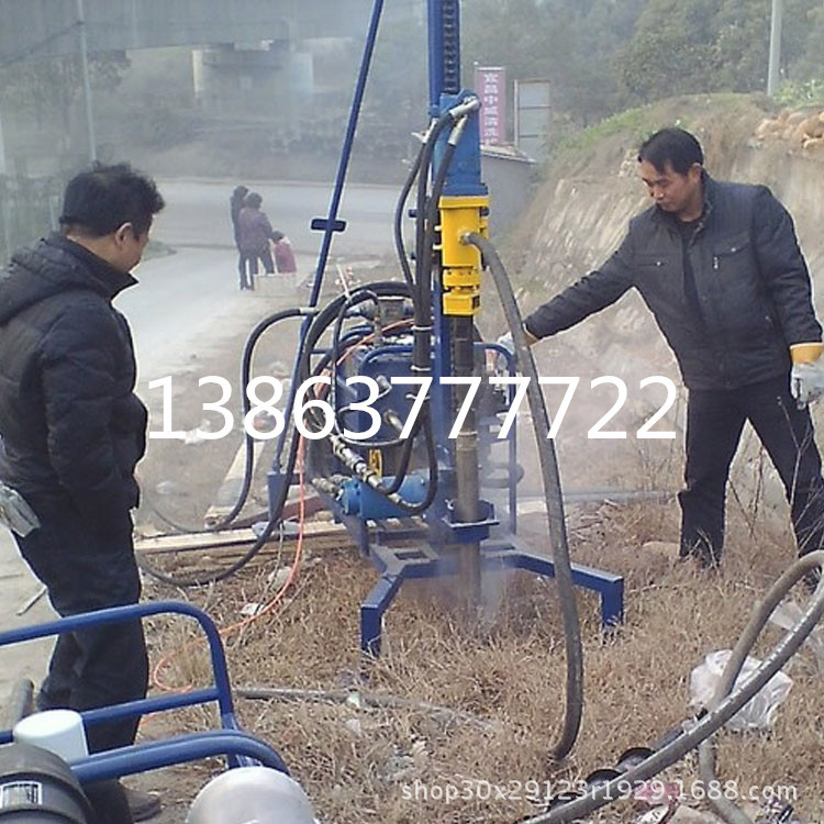 山地分体轻便气动地质勘探钻机
