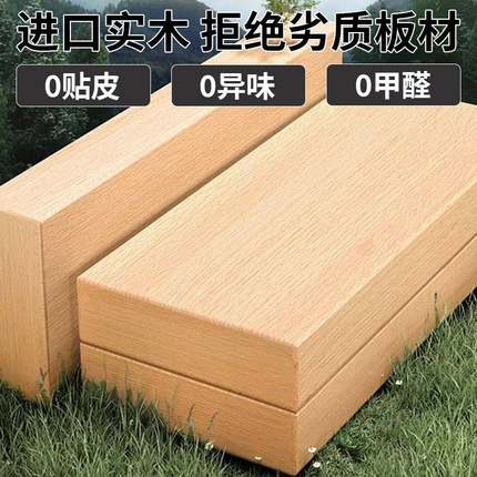#实木书桌学生家用简约现代书架一体桌子简易出租屋卧室小型电脑