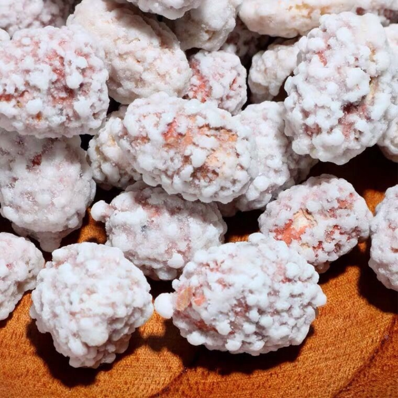 薄糖衣花生占雪花白皮花生粘老式少糖霜花生坚果炒货甜花生蘸250g