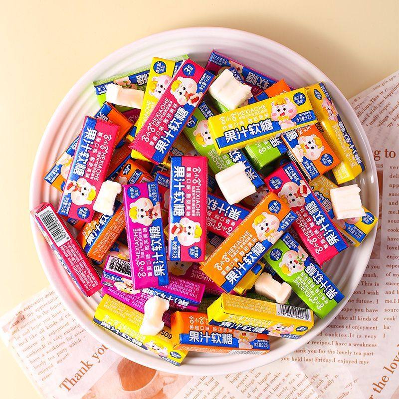 合小合果汁软糖果综合水果味瑞士糖罐装一口满足好吃到停不下来,零食/坚果/特产,软糖/果味糖/凝胶糖果,淘宝优惠券,粉丝福利购,淘宝优惠卷