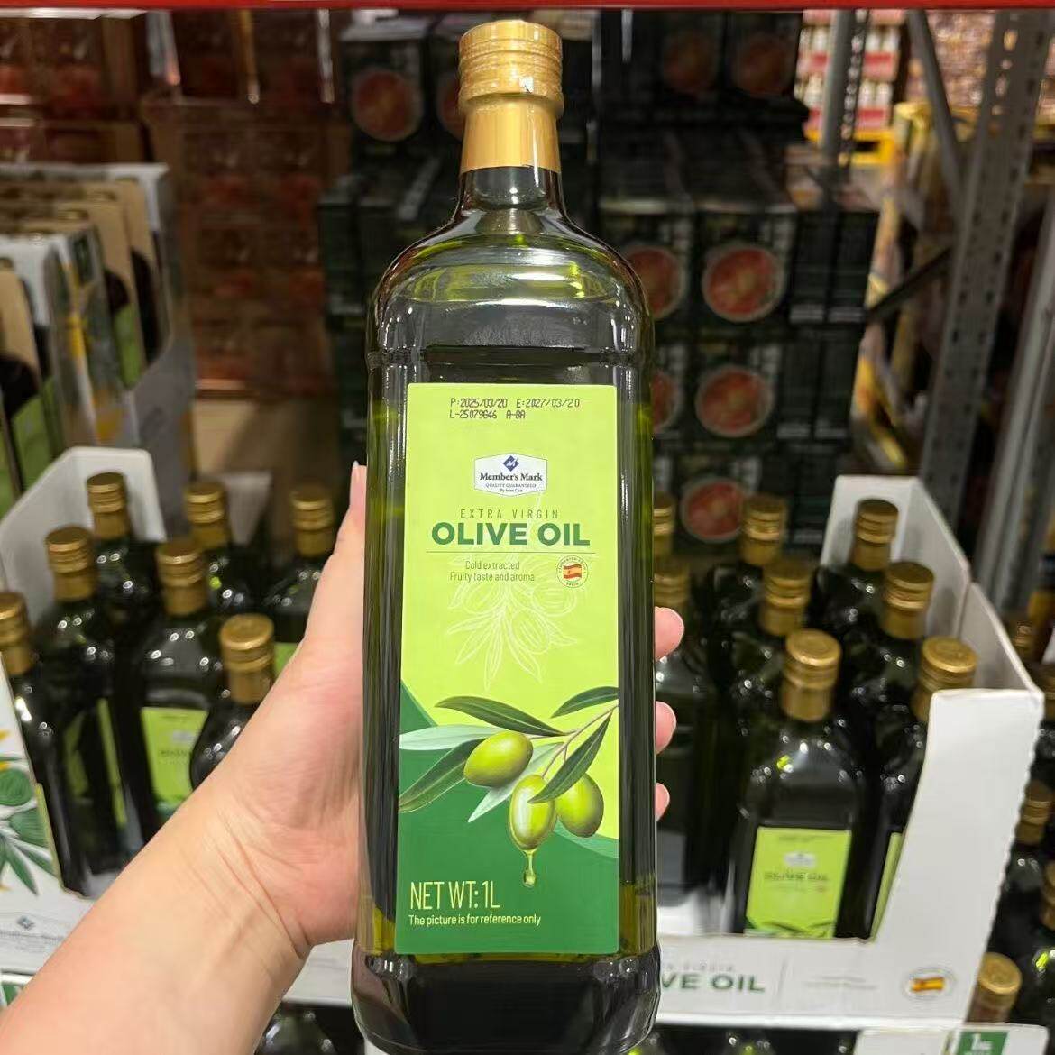 山姆西班牙进口特级初榨橄榄油凉拌食用油自然醇厚代购官方旗舰店