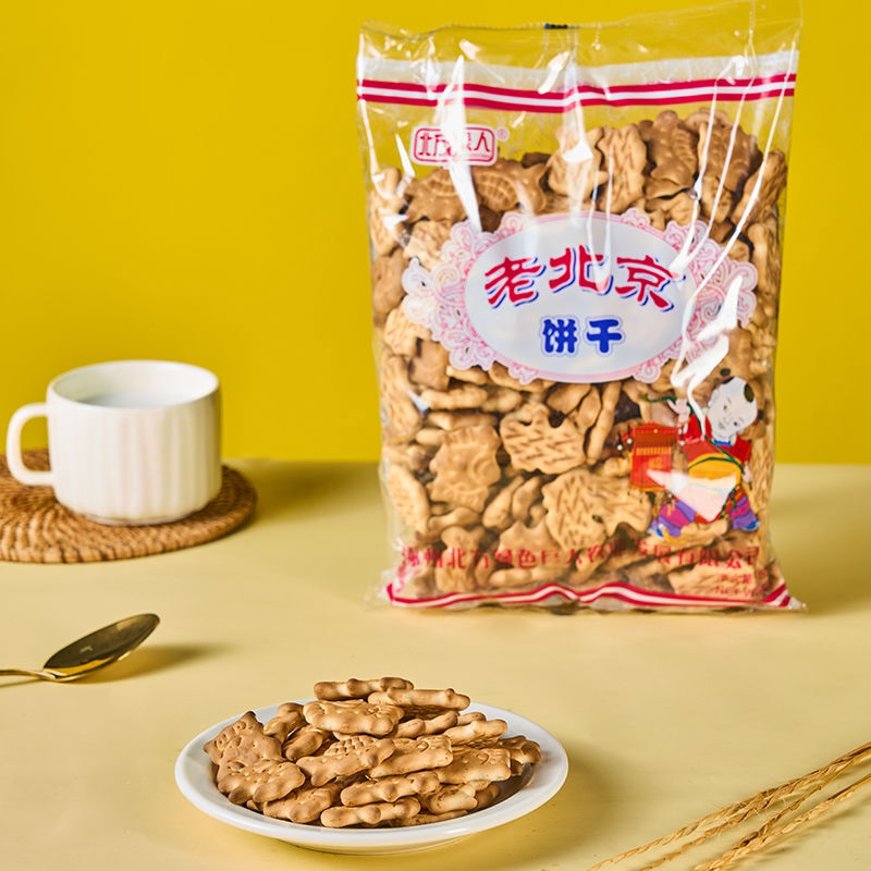 北方绿人老北京动物饼干小动物400g回忆儿时味道休闲早餐零食