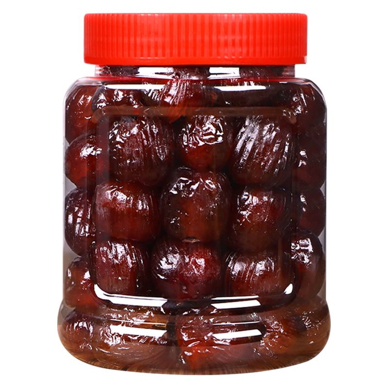 金丝蜜枣罐装无核包粽子用金丝蜜软枣即食孕妇零食休闲小吃炖汤用