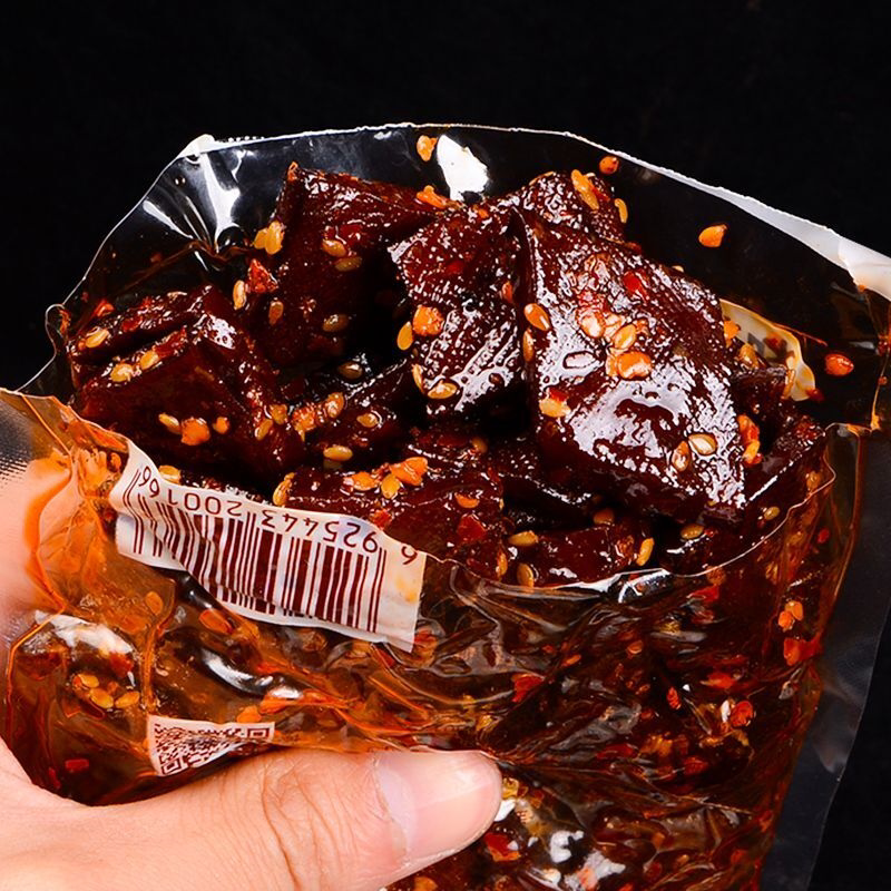 平江酱干正宗麻辣豆干酱干小吃豆皮辣条批发休闲零食湖南特产新鲜