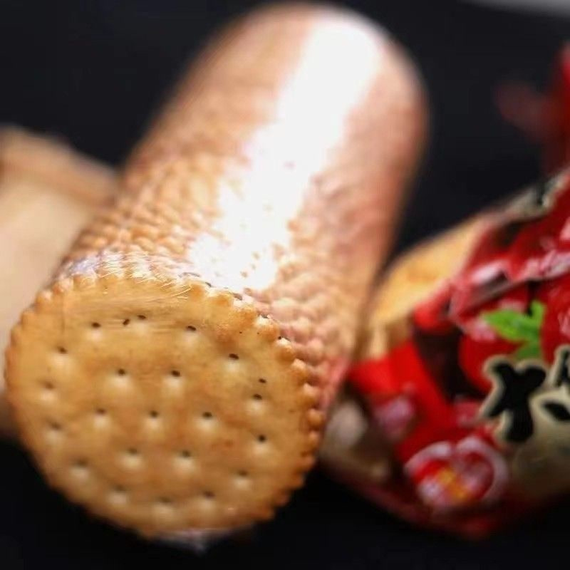 大红枣薄脆饼干红枣味湖北特产老牌子怀旧早餐休闲零食品批发清仓