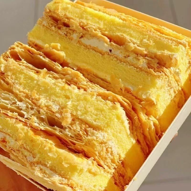 【软糯香甜】千层酥早餐网红零食奶油西式蛋糕寝室囤货零食