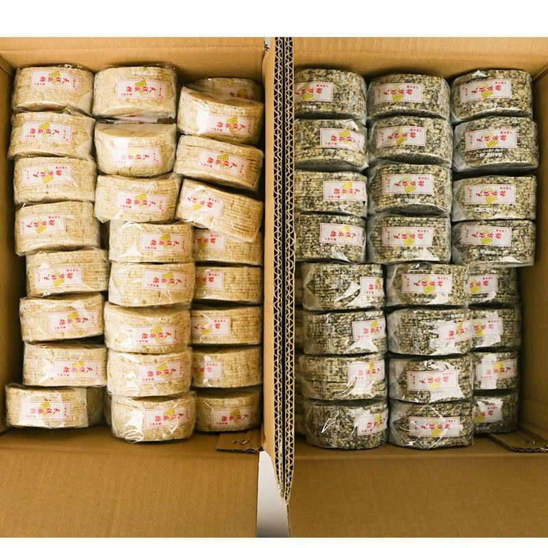 湖北特产手工糕点老式芝麻糖孝感麻糖茶点老人零食点心麻片批发