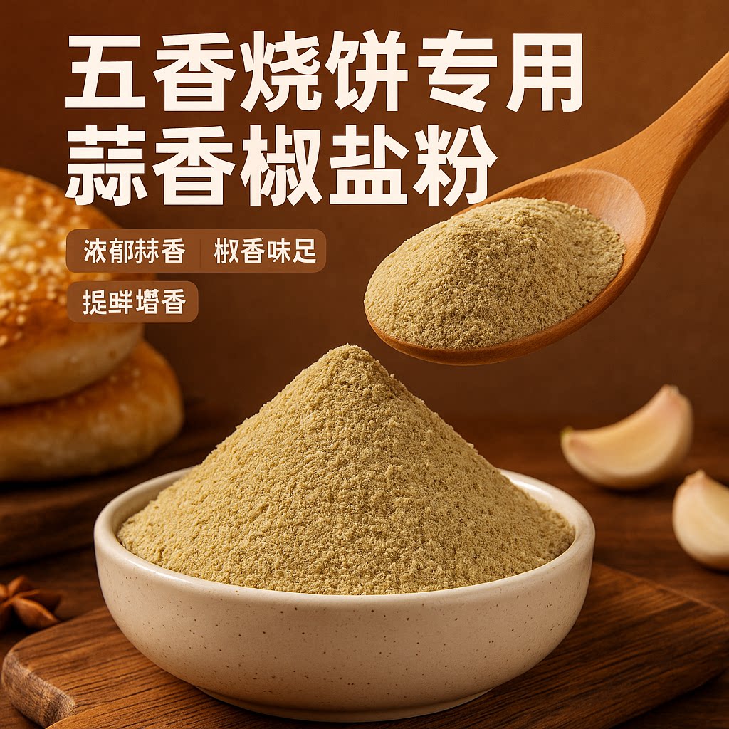 椒盐粉油炸小吃烧烤调料鸡排铁板手抓饼羊肉串撒料餐饮商用批发