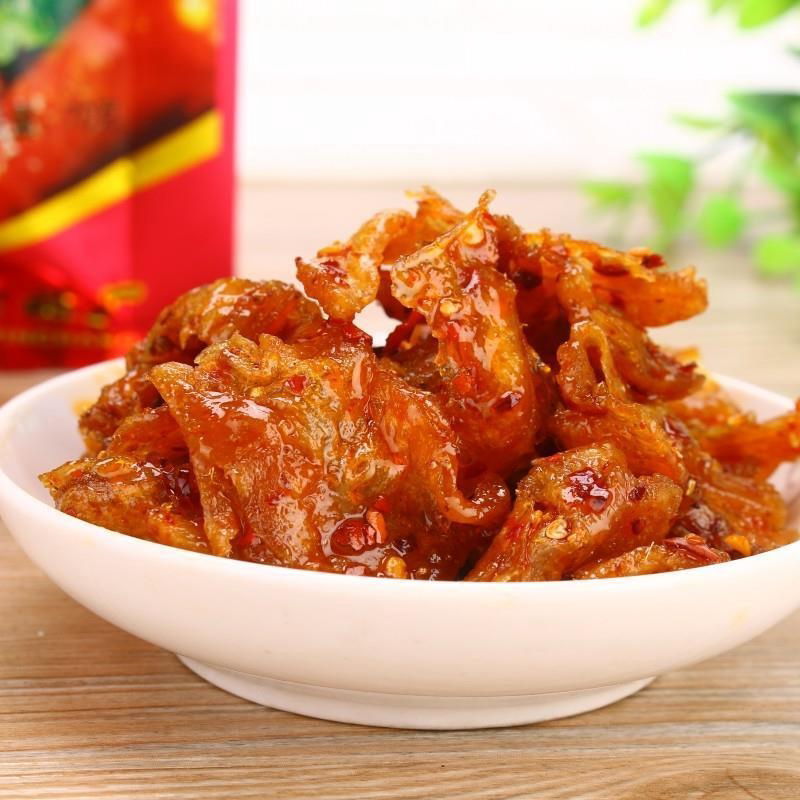 重庆正宗登荣口水鸡65g小包装辣条爽口速食小吃老款甜辣味零食同