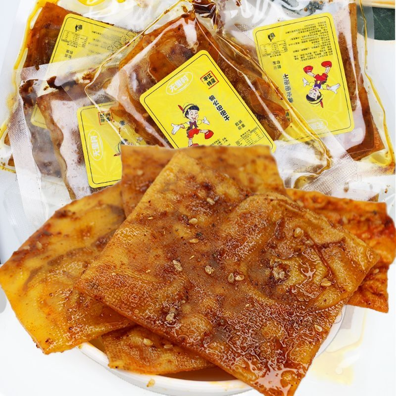 湖南特产平江泡泡干柴火香干酱干休闲香辣麻辣网红豆干零食批发