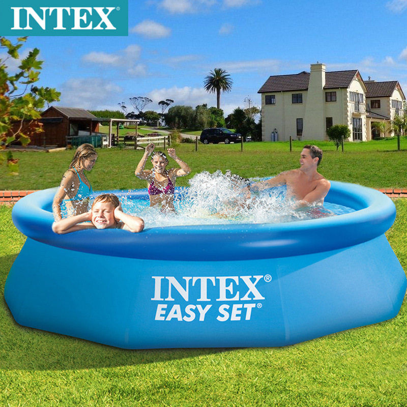 INTEX28130游泳池儿童游泳池家用成人家庭水池钓鱼养鱼池