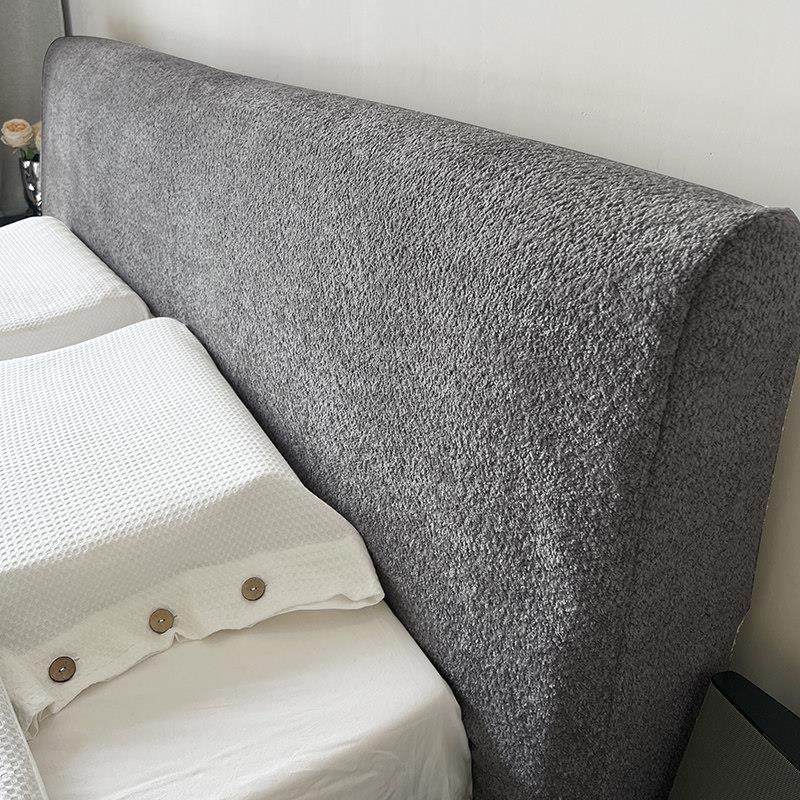 加厚全包摩登毛绒面床头套罩靠背通用简约防尘免洗保护罩通用布艺,居家布艺,床头罩,淘宝优惠券,粉丝福利购,淘宝优惠卷