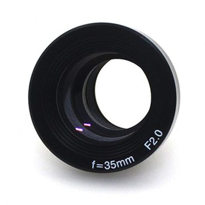 韩国进口 百万像素长焦距35mm运动DV摄像机M12监控高清镜头 F2.0