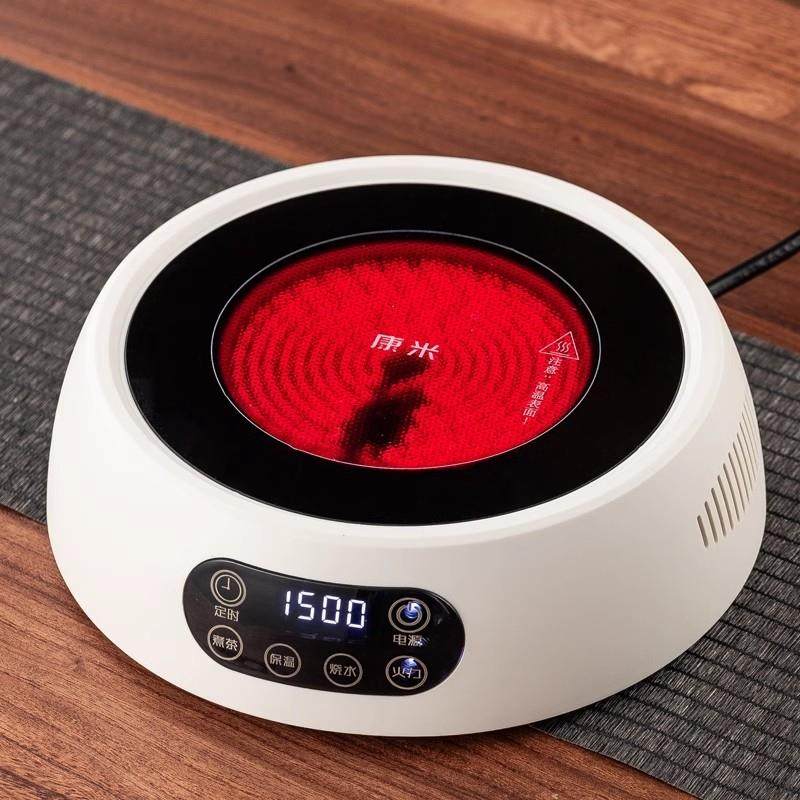 康米1500W电陶炉智能煮茶烧水泡茶炉专用小型迷你一件礼品装