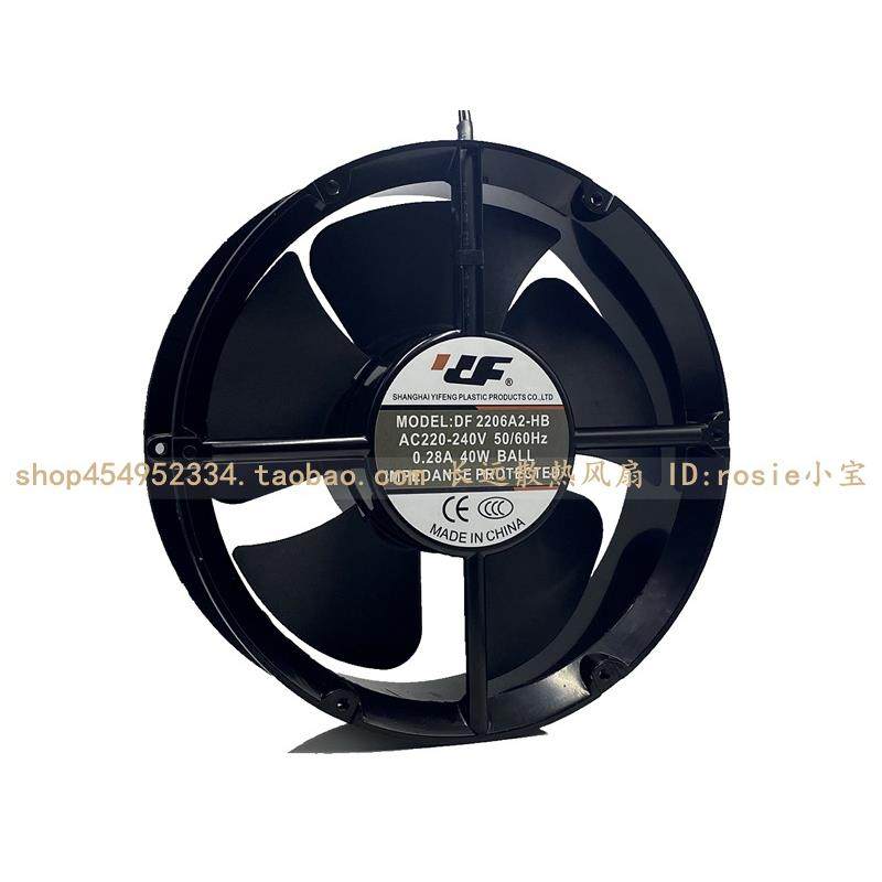 DF DF2206A2HBT 220-240V 0.28/0.29A 22CM 22060 轴流风机
