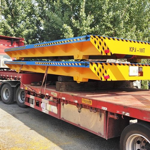 无轨电动地平车 仓库车间平板搬运车物流装卸蓄电池移动平板车