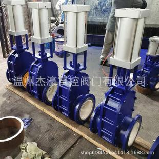 厂家直销Z644TC 10C气动陶瓷双闸板阀耐磨进出料阀单闸板排渣阀