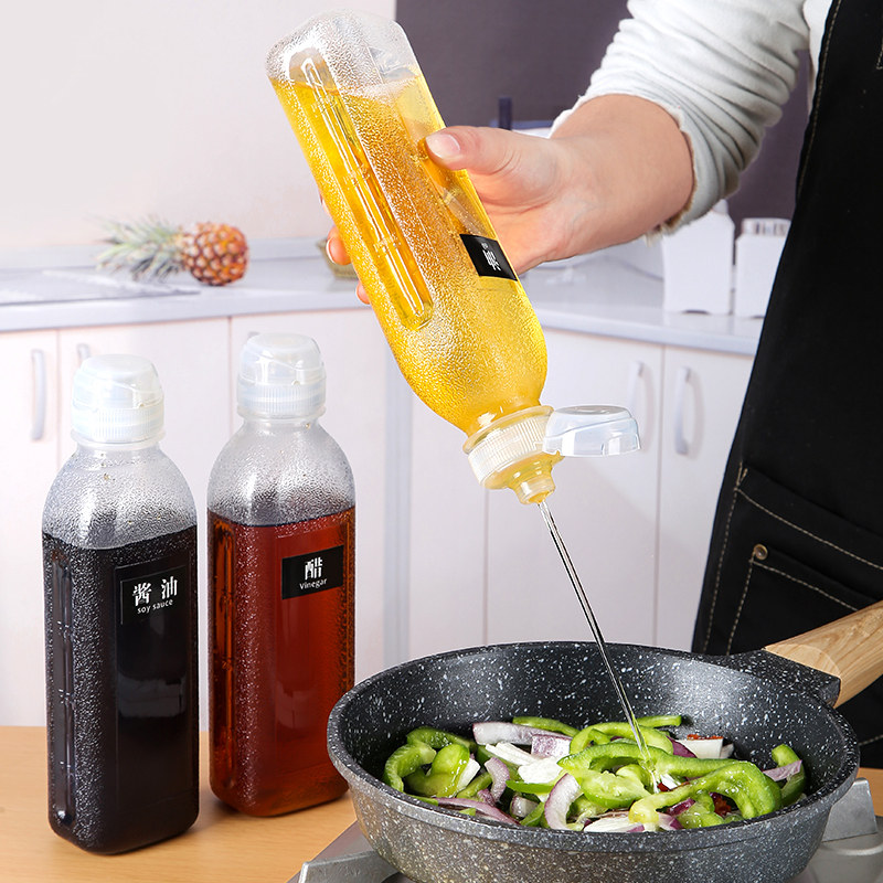 尖叫油瓶油壶调料分装瓶酱油醋香油料酒容器家用厨房挤压塑料油罐