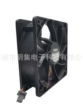 Nidec12038 V12E12BS2B5-07A02 12V3A 5叶大风量风压暴力风扇