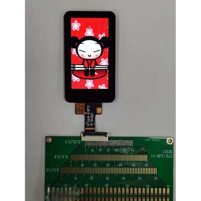 1.9寸TFT液晶屏170*320全贴合30PIN lcd屏SPI接口彩色条形触摸屏