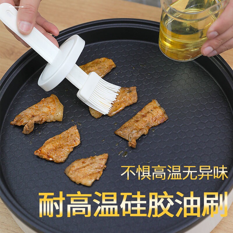 油刷套装一体式瓶子罐子烙饼面食家用酱料盒油瓶带刷子油壶密封盖图片