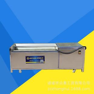 天麻马蹄毛刷清洗机洗胡萝卜葛根去泥机器魔芋红薯清洗脱皮机