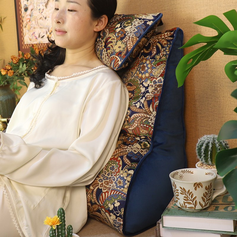 床头靠枕大靠背垫床上护腰护颈靠垫飘窗台沙发孕妇喂奶老人护腰垫