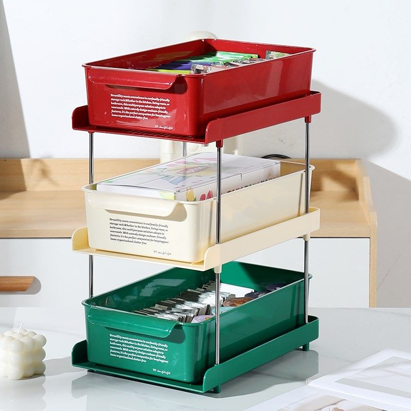 茶包收纳盒桌面抽拉式家用零食咖啡水杯马克杯多层抽屉整理置物架,收纳整理,桌面收纳盒,淘宝优惠券,粉丝福利购,淘宝优惠卷