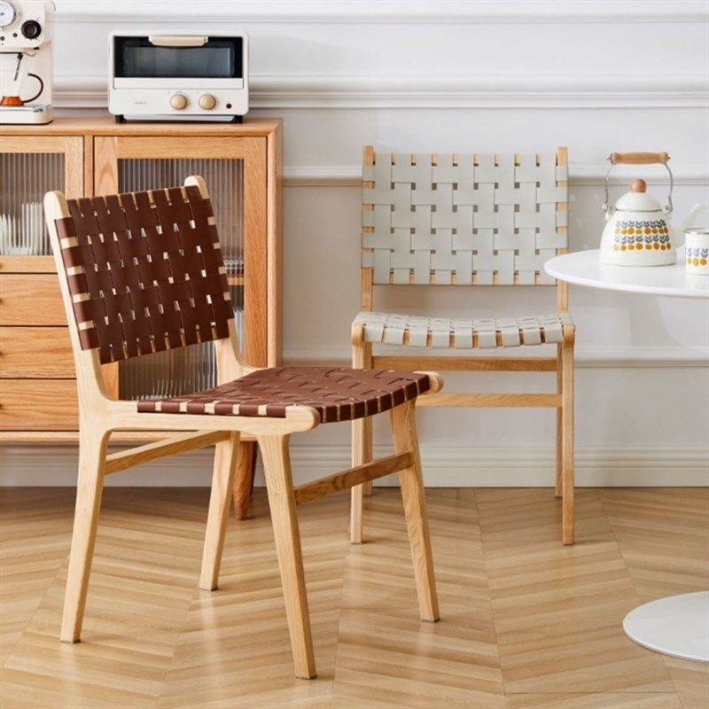 实木绳编吧椅家用复古餐椅酒吧餐厅高脚凳侘寂风岛台椅前台接待凳,住宅家具,家用高脚椅,淘宝优惠券,粉丝福利购,淘宝优惠卷