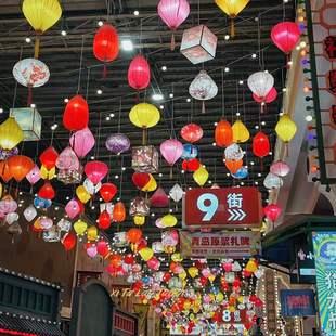 灯笼古风2023年新款新年挂饰元旦中式户外节日布置喜庆花灯大宫灯