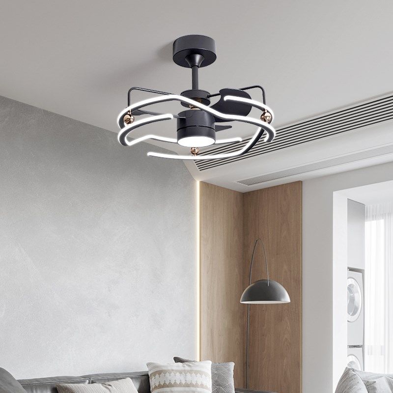 客厅餐厅饭厅吊扇风扇灯2024年新款现代简约家用卧室一体中山灯具,家装灯饰光源,风扇灯,淘宝优惠券,粉丝福利购,淘宝优惠卷