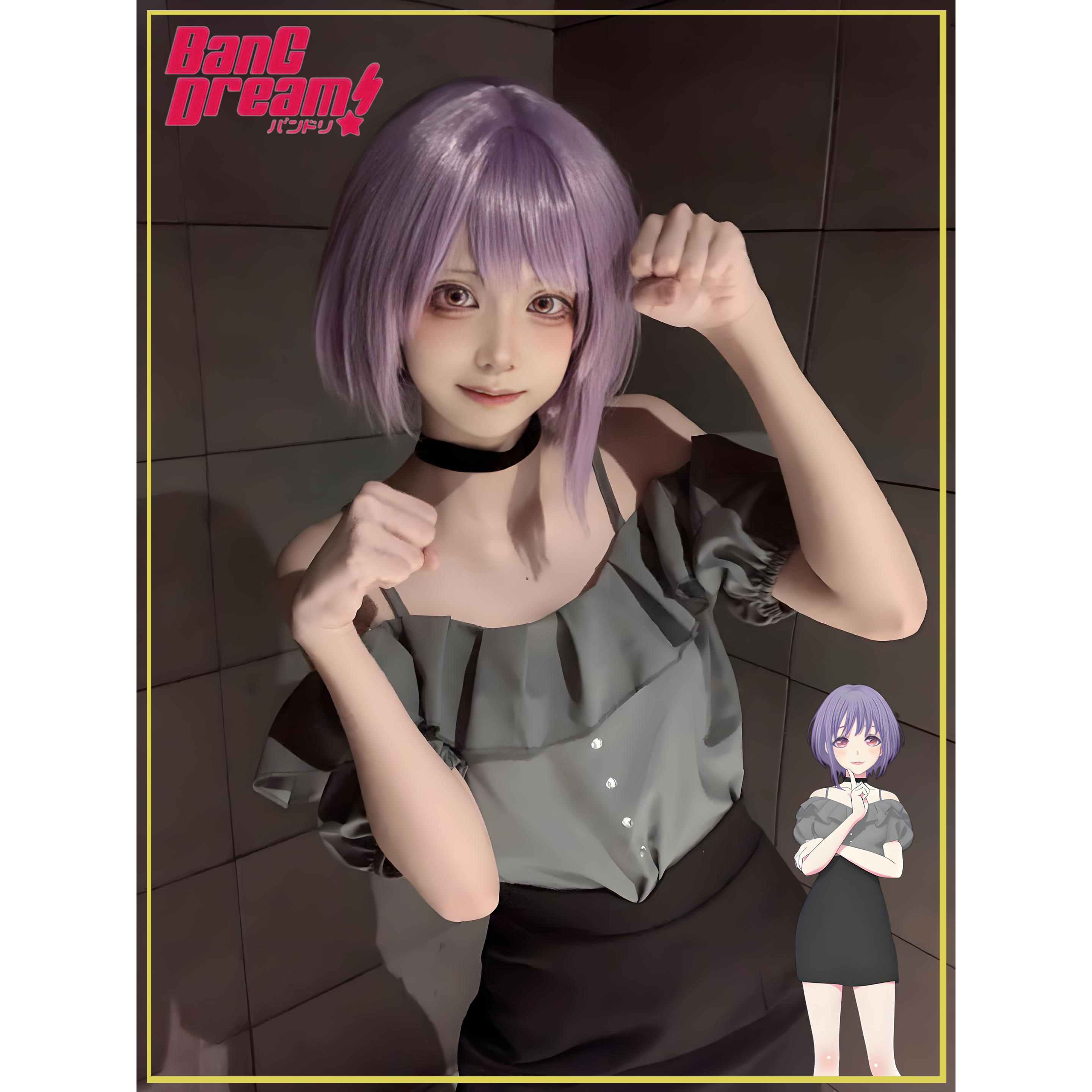 喵酱  bangdream 祐天寺喵梦cos服 ave mujica佑天寺若麦cosplay