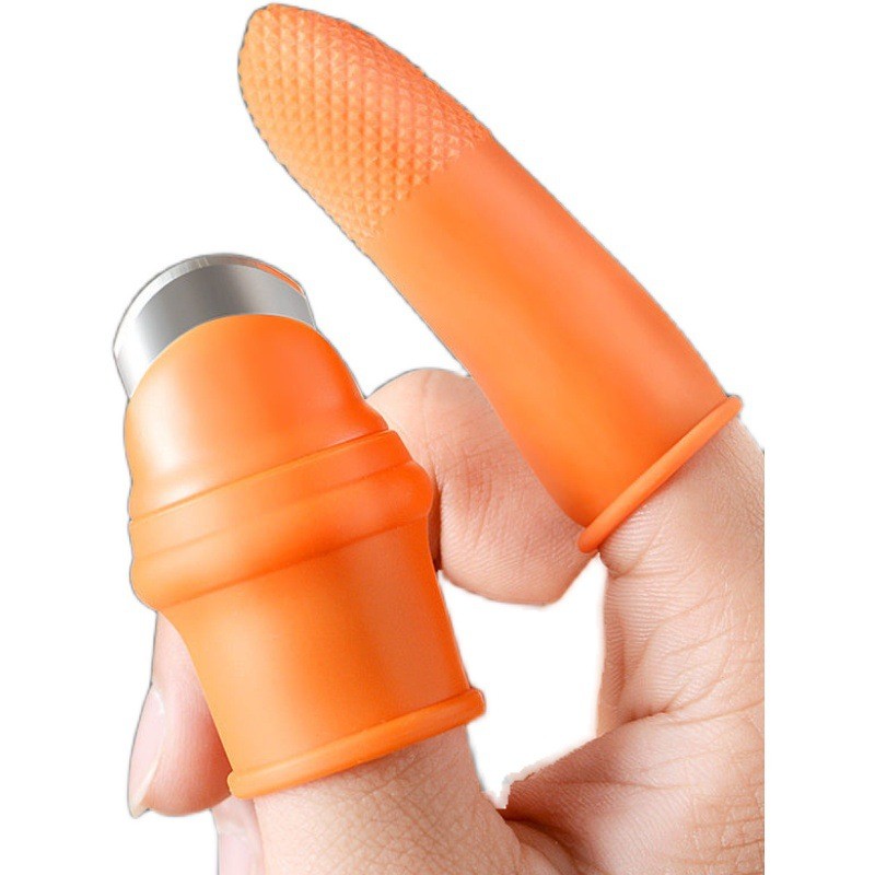 蒜神器去皮指甲摘大蒜剥壳器剥蒜神器手指拨套掐菜蒜泥菜矽57372